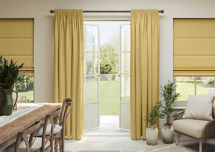 Atina (Blackout), Yellow Joy - Made to Measure Curtains - Image 3